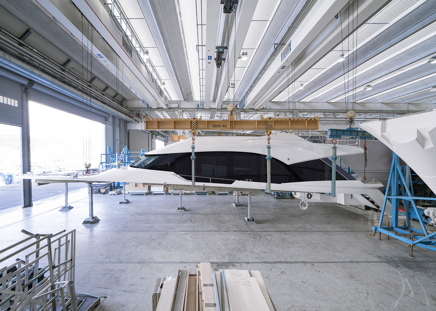 MCY 80 deck ready for the final assembly.