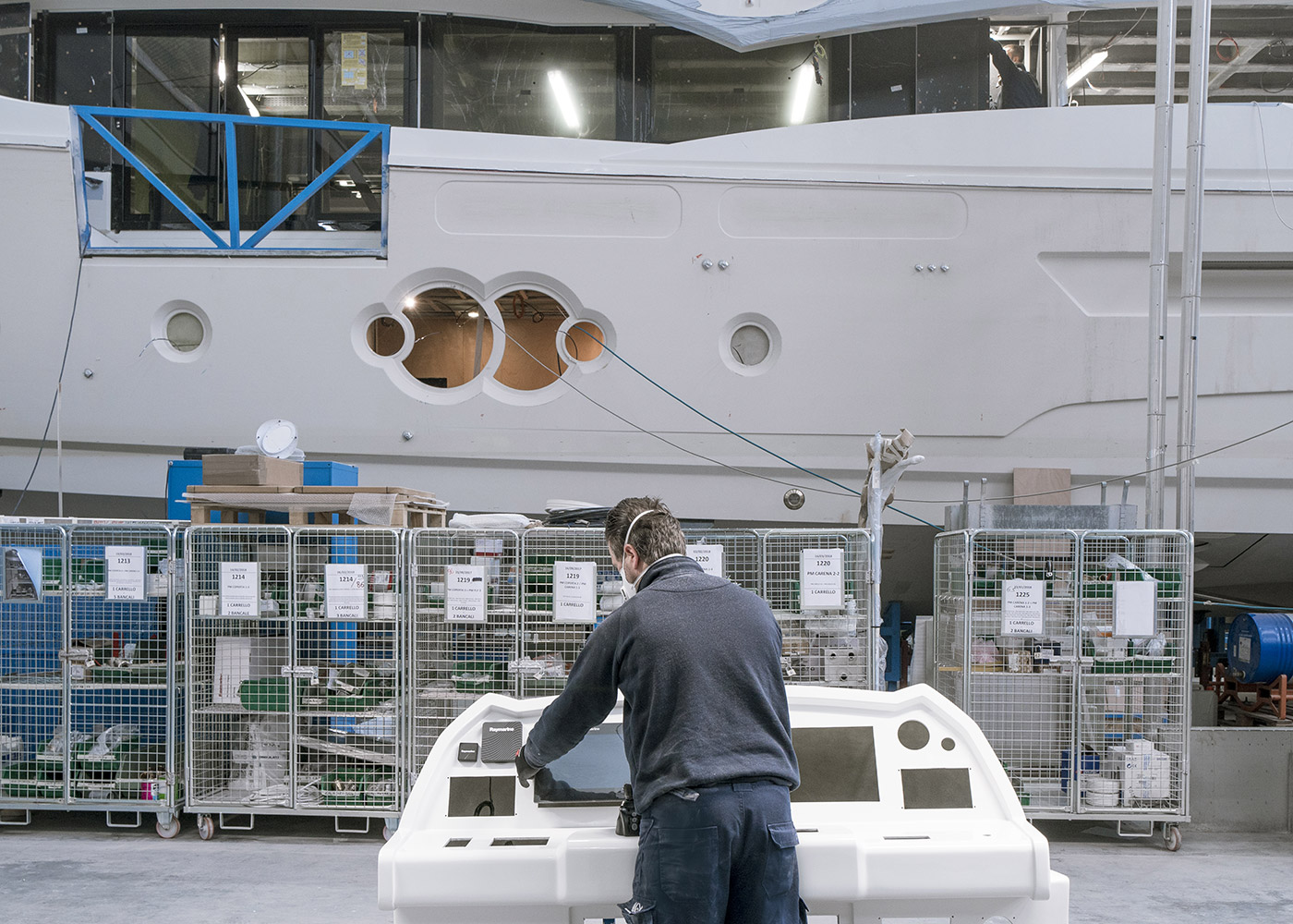 MCY pre-assembly line.