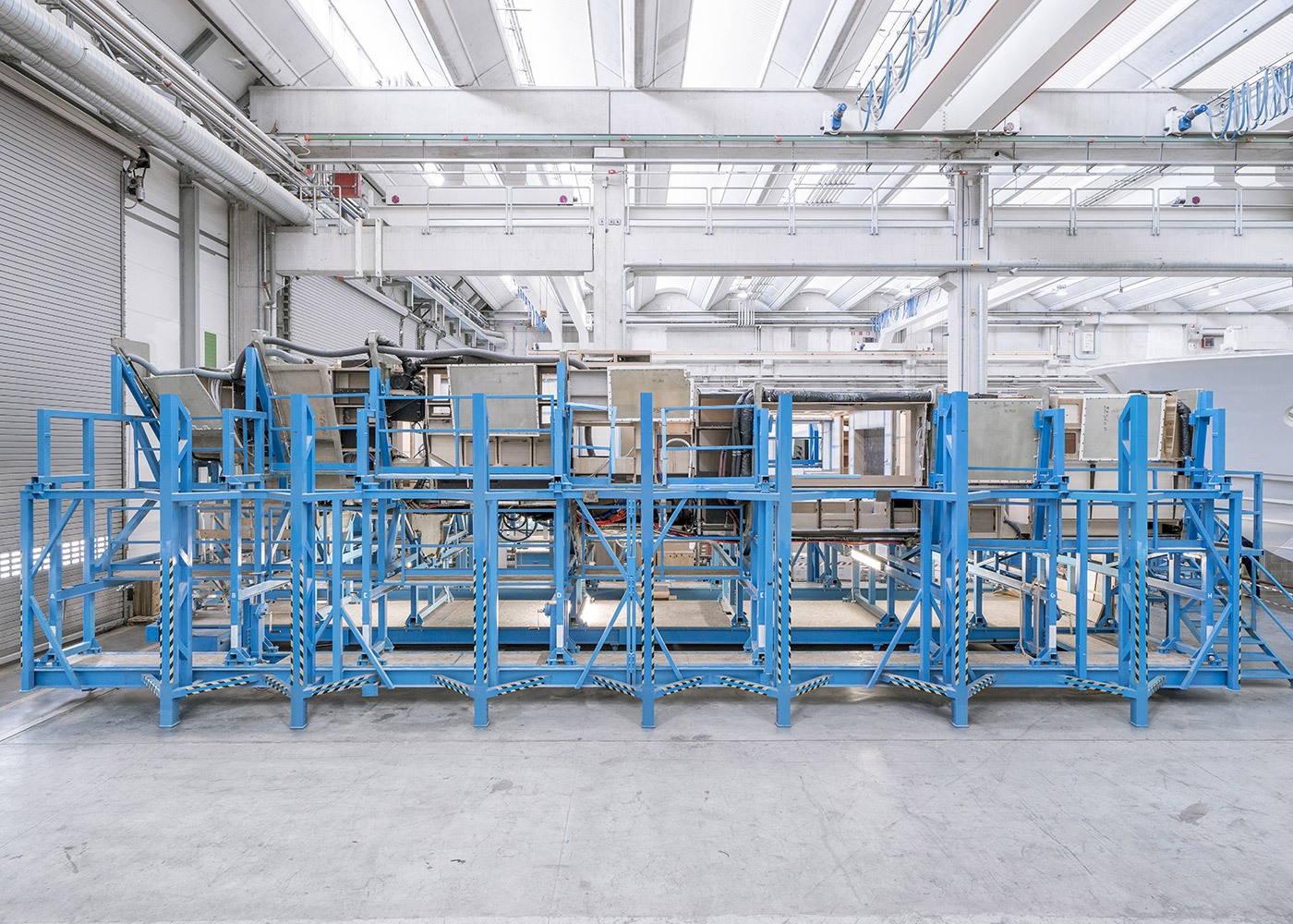 Interior module assembly compleated.